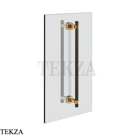 Gessi Jacqueline Полотенцедержатель для крепления на стекло, 45 см 77735-726, бронза Brushed