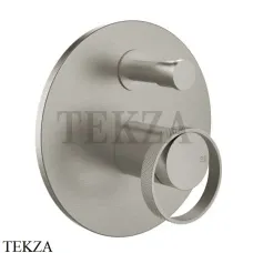 Gessi ANELLO Смеситель для душа круглый, на 2 потока 63377-149, Finox Brushed Nickel Gessi ANELLO Смеситель для душа круглый, на 2 потока 63377-149, Finox Brushed Nickel