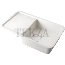 Omoikiri Tasogare 86 Кухонная мойка Artgranit прямоугольная с крылом 4993457 пастила