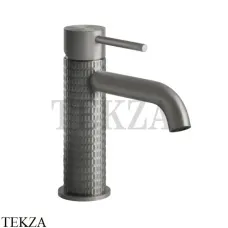 Gessi 316 MECCANICA Смеситель для раковины, без сливного гарнитура 54202-239, Steel Brushed