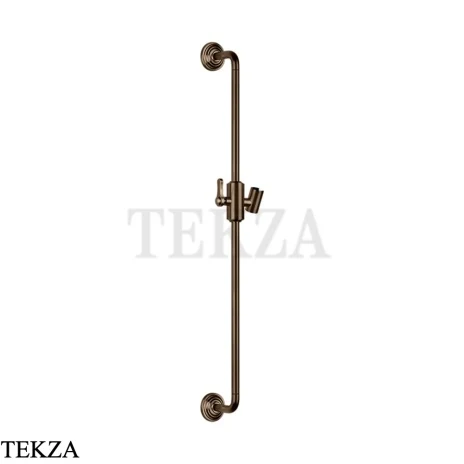 Gessi VENTI20 Штанга для ручного душа с держателем 65145-761, Coffee Bronze Br. PVD