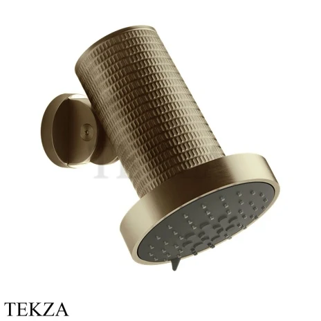 Gessi 316 SPOTWATER MECCANICA Душевая головка настенная, 3 функции 57253-791, Deep Bronze Brushed PVD