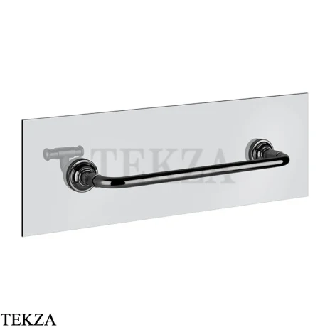 Gessi VENTI20 Полотенцедержатель для крепления на стекло, 30 см 65511-706, Black Metal PVD