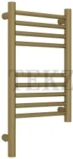 Сунержа Богема 3.1 Полотенцесушитель электрический, прямая 500х300 МЭМ левый 032-6004-5030, Матовое золото Сунержа Богема 3.1 Полотенцесушитель электрический, прямая 500х300 МЭМ левый 032-6004-5030, Матовое золото