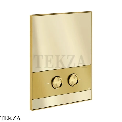 Gessi Ludovica Клавиша смыва для инсталляции Viega prevista 76621-716, золото Brushed