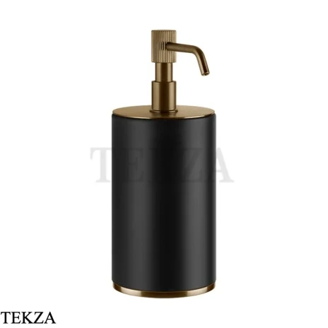 Gessi VENTI20 Дозатор для жидкого мыла настольный черный 65438-791, Deep Bronze Br. PVD