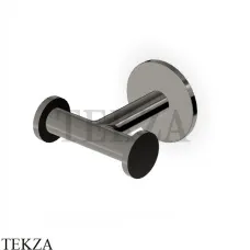 Zucchetti PAN Крючок двойной для халата и полотенец ZAC651.C50, metal black