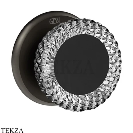 Gessi Perle Смеситель-рычаг управления, внешняя часть 74747-707, black хром Brush
