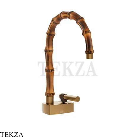 Gessi Jacqueline Смеситель для раковины, без донного клапана 77001-726, бронза Brushed