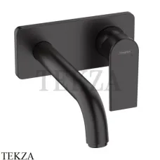 Hansgrohe Vernis Shape Смеситель для раковины, внешняя часть 71578670, черный матовый