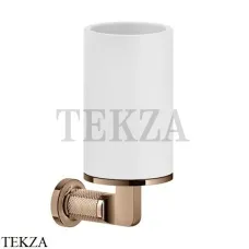 Gessi INCISO accessories Стакан настенный для зубных щеток, белый 58507-030, Copper глянец Gessi INCISO accessories Стакан настенный для зубных щеток, белый 58507-030, Copper глянец