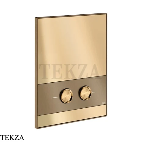 Gessi Ludovica Клавиша смыва для инсталляции Geberit omega 12 76615-761, бронза Coffee