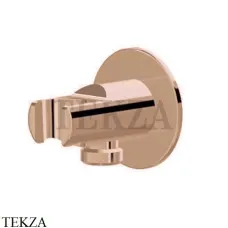 Newform Вывод для шланга с держателем для ручного душа 827.M0.072, Copper satin