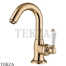 Nicolazzi CINQUANTA Смеситель для раковины P.Mont Blanc 76, 3454BZ76C, бронза classic