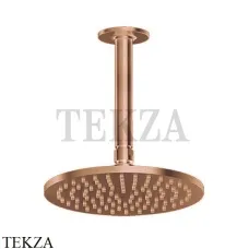 Gessi INCISO SHOWER Верхняя душевая лейка с кронштейном 58152-726, Warm Bronze Br.
