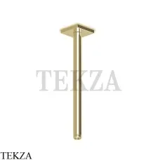 Zucchetti Aguablu Кронштейн потолочный 300 для верхнего душа Z93042.P31, brushed british gold PVD