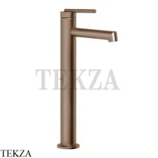 Gessi INGRANAGGIO Смеситель для раковины высокий, без гарнитура 63504-708, Copper Brushed