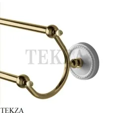 Devon&Devon DOROTHY Полотенцедержатель двойной DOR412OT, золото светлое глянец
