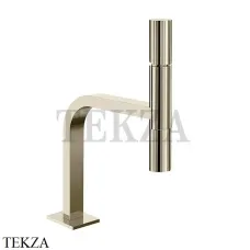 Gessi Incastri Смеситель для раковины, с донным клапаном 75251-720, Nickel PVD