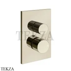 Gessi Habito RIGATO Термостат для душа, 3 потока, внешняя часть 73537-720, Nickel PVD