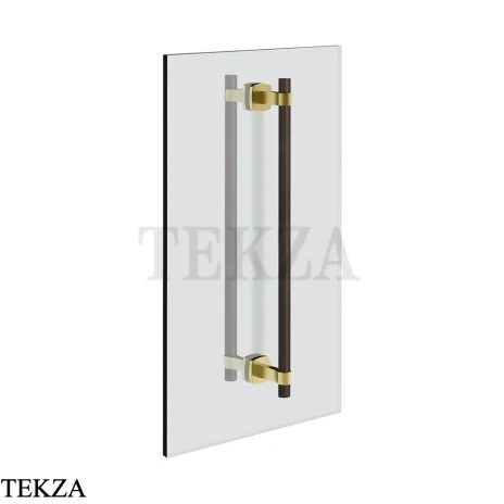 Gessi Jacqueline Полотенцедержатель для крепления на стекло, 45 см 77735-727, шампань Brushed