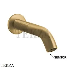 Gessi 316 TRAME Электронный настенный смеситель внешняя часть 54315-727, Brushed Brass