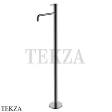 Boheme Uno Смеситель для раковины напольный, комплект с встройкой Uno 107-SGM Shine Gun Metal