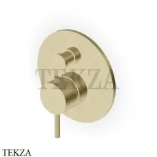 Zucchetti Helm Смеситель для душа, внешняя часть ZHE775.XP31, brushed british gold PVD