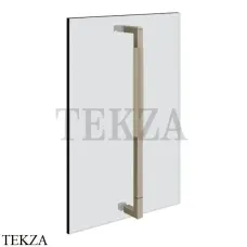Gessi Shower G Rigato Ручка-держатель на стекло 45 см 67525-149, Finox Br. Nickel