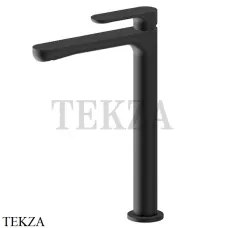 Newform Linfa II Смеситель для раковины высокий, без гарнитуры 69416.01.093, черный матовый