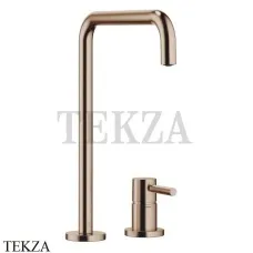 Dornbracht Meta Square Смеситель для кухни на два отверстия 32815861-42, Brushed Bronze
