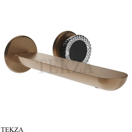Gessi Perle Смеситель для раковины, внешняя часть 74788-708, медь Brushed