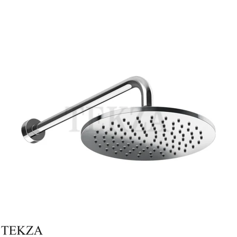 Gessi Origini NATURE Верхний душ настенный, поворотный 66148-031, хром глянец