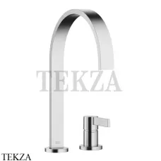 Dornbracht MEM Смеситель для кухни с отдельными розетками 32815682-93, Brushed Chrome