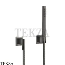 Dornbracht Душевой гарнитур с отдельными розетками 27808980-99, Dark Platinum matt