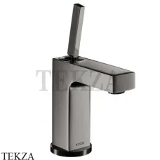 Axor Citterio Смеситель для раковины 110, с донным клапаном 39010330, Polished Black Chrome