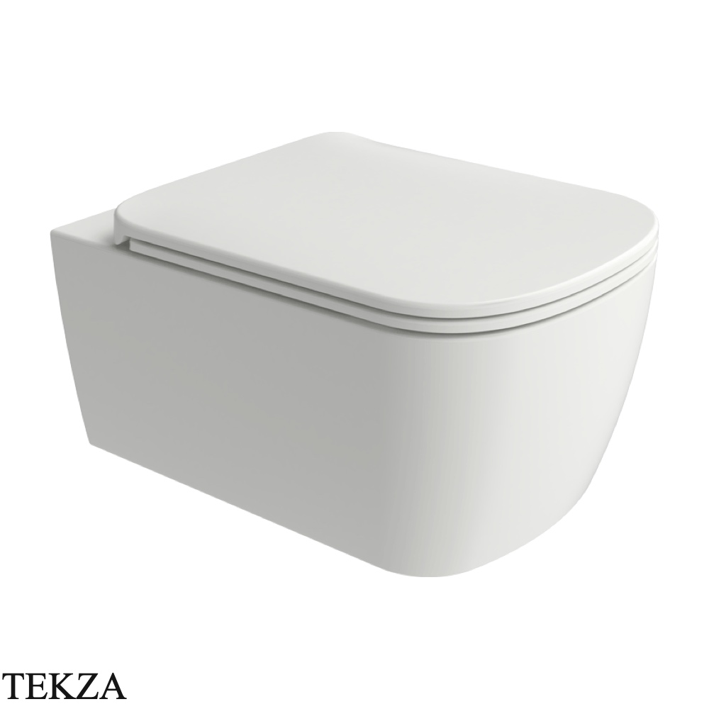 Flaminia Play унитаз подвесной чаша Gosilent слив торнадо PY118SLAT, белый Latte матовый