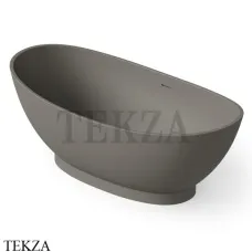 Dea Design Elegant Ванна отдельностоящая овальная 155x78 Solid Surface DD8620 1550 3, Grey №3