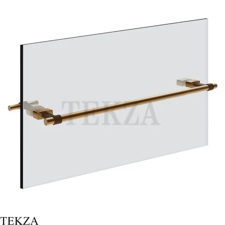 Gessi Jacqueline Полотенцедержатель для крепления на стекло, 45 см 77513-726, бронза Brushed