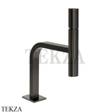 Gessi Incastri Смеситель для раковины, с донным клапаном 75251-707, Black Metal Br. PVD