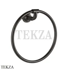 Gessi VENTI20 Держатель полотенца кольцевой 65509-707, Black Metal Brushed