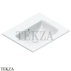 Catalano Italy Раковина врезная без отв.60 см, с переливом 0720610001, белый глянец