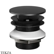 Keuco Донный клапан незапираемый 59904370000, черный матовый