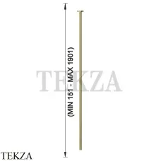 Gessi Ingranaggio-Anello Излив для раковины потолочный, под размер 63499-710, Brass PVD