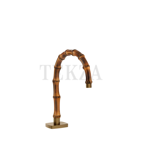 Gessi Jacqueline Излив для раковины низкий на столешницу 77021-791, бронза Deep