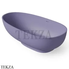 Dea Design Modern Ванна отдельностоящая овоидной формы 180x94 Solid Surface DD8616 1800 14, Lilac №14