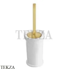 Nicolazzi CLASSICI Напольный туалетный ершик 1491OS, Brushed brass