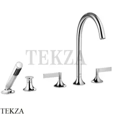 Dornbracht VAIA Смеситель на борт ванны на 5 отверстий 27522819-00, хром глянец
