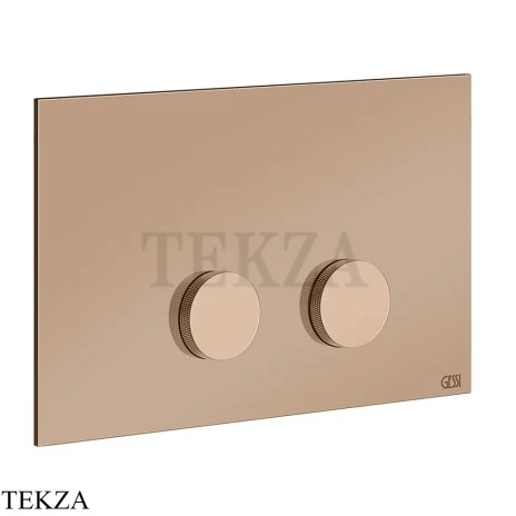 Gessi ANELLO Клавиша смыва для инсталляции SANIT, Villeroy&Boch 54631-030, Copper PVD