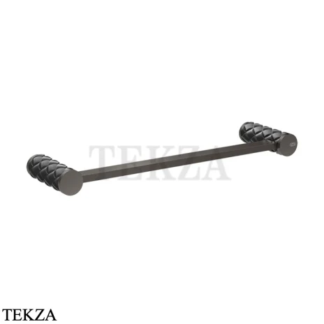 Gessi Pelle Tresse Держатель для полотенца 30 см 78697-440, Nero/ Black Metal Br. PVD